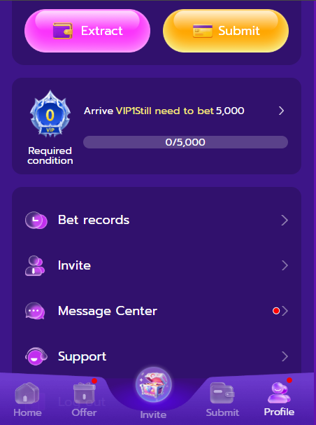 150 VIP Game Home Page