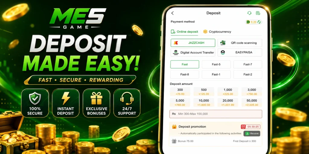 ME5 Game Deposit
