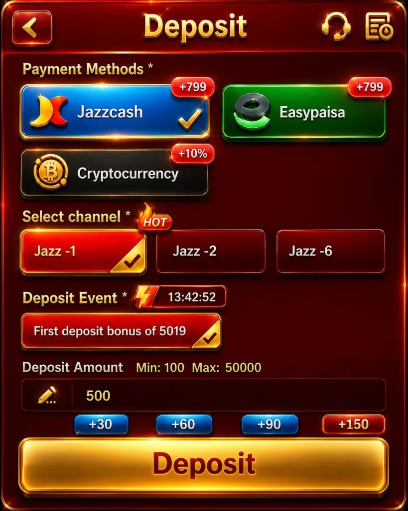H789 Game Deposit
