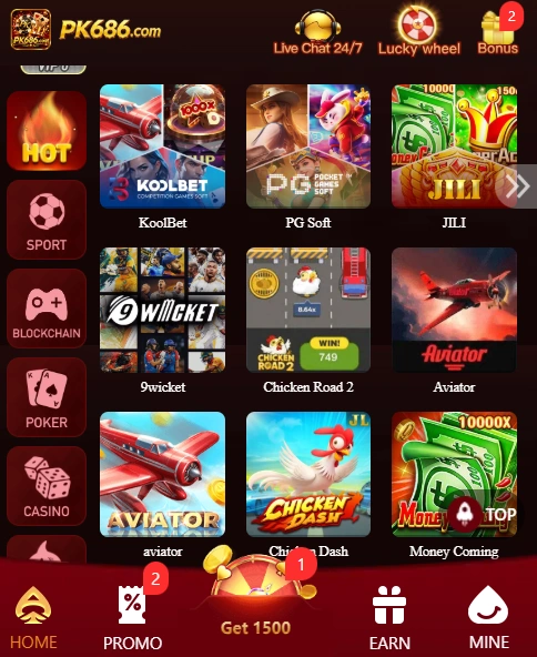 PK686 Game Apk
