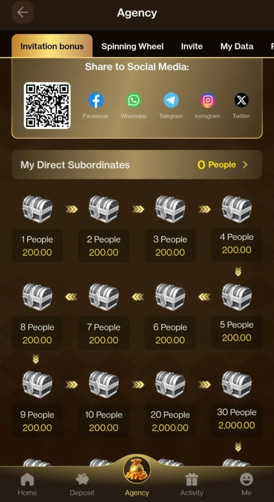 JJRS Game invite Rewards