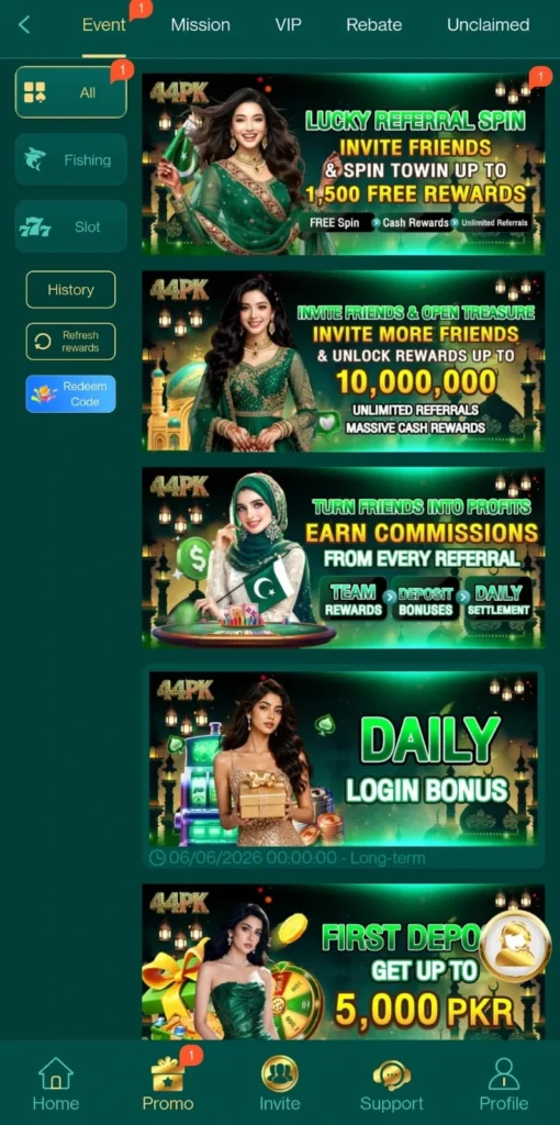 44PK Game APp