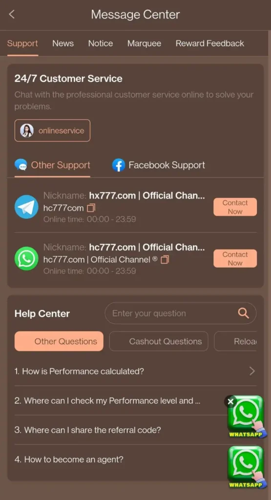 Login & Account Registration